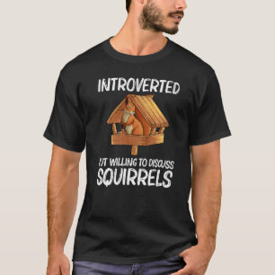 Cooles Eichhörnchen für Männer Chipmunk Zookeeper T-Shirt