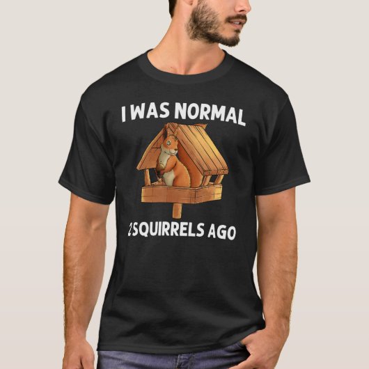 Cooles Eichhörnchen für Männer Chipmunk Zookeeper  T-Shirt (Vorderseite)