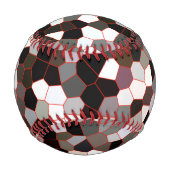 Cooles einzigartiges modernes Muster Baseball (Rückseite)