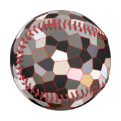 Cooles einzigartiges modernes Muster Baseball (Vorderseite Links)