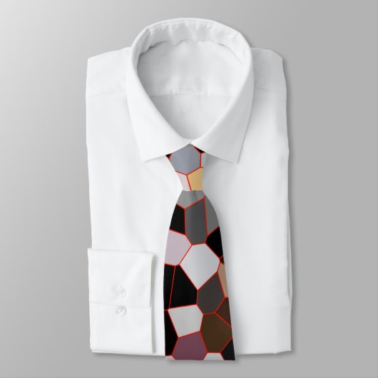 Cooles einzigartiges Muster Krawatte (Gebunden)