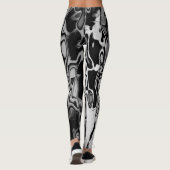 Cooles einzigartiges Muster Leggings (Rückseite)