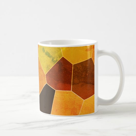Cooles einzigartiges rustikales Muster Kaffeetasse (Rechts)