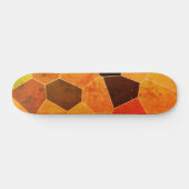 Cooles einzigartiges rustikales Muster Skateboard (Horizontal)