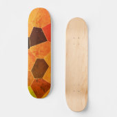 Cooles einzigartiges rustikales Muster Skateboard (Vorderseite)