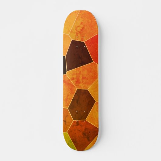 Cooles einzigartiges rustikales Muster Skateboard (Vorne)