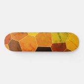 Cooles einzigartiges rustikales Muster Skateboard (Horizontal)
