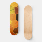 Cooles einzigartiges rustikales Muster Skateboard (Vorderseite)