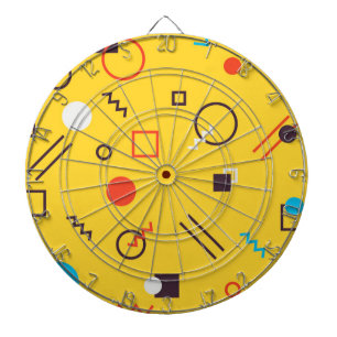 Cooles, einzigartiges, trendy, städtisches dartscheibe