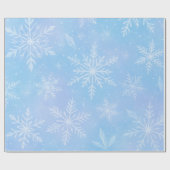cooles eisiges gefrorenes Geschenkpapier (Flach)