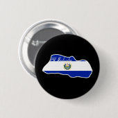 Cooles El Salvador Button (Vorne & Hinten)