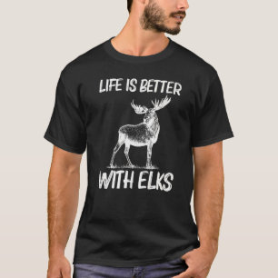 Cooles Elch für Männer Frauen Hirschjagd T-Shirt