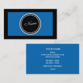 Cooles Elegantes Dazzling Visitenkarte (Vorne/Hinten)