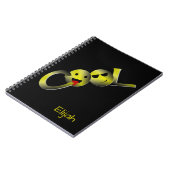 Cooles Emoji (Änderungsname) Notizblock (Linke Seite)