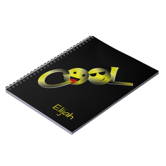 Cooles Emoji (Änderungsname) Notizblock (Linke Seite)