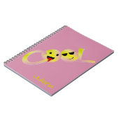 Cooles Emoji (Änderungsname) Notizblock (Linke Seite)