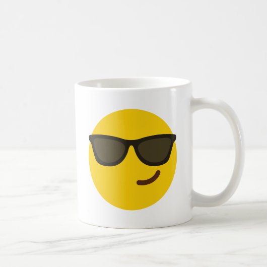 Cooles Emoji Kaffeetasse (Rechts)