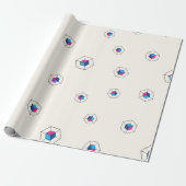 Cooles Enigma Kryptowährungszeichen Geschenkpapier (Ungerollt)