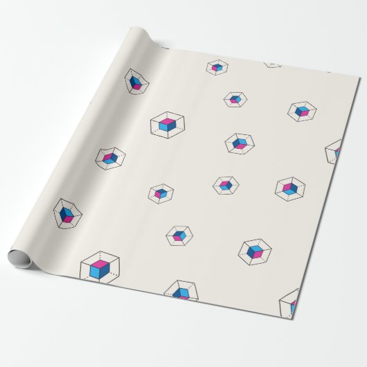 Cooles Enigma Kryptowährungszeichen Geschenkpapier (Ungerollt)