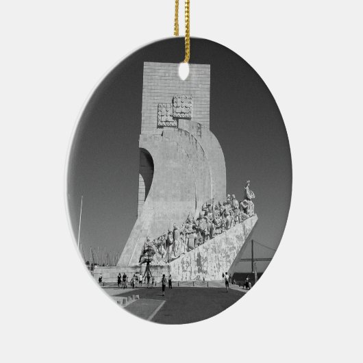 Cooles Entdeckungs-Monument | Padrão Keramik Ornament (Rechts)