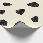 Cooles EOS Kryptowährungszeichen Geschenkpapier (Ecke)