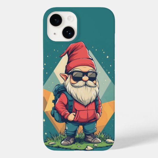Cooles Erlebnis: Spaß Illustration Case-Mate iPhone Hülle (Rückseite)