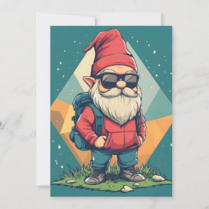 Cooles Erlebnis: Spaß Illustration Feiertagskarte