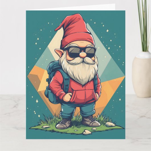 Cooles Erlebnis: Spaß Illustration Karte (Vorderseite)