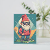 Cooles Erlebnis: Spaß Illustration Postkarte (Stehend Vorderseite)