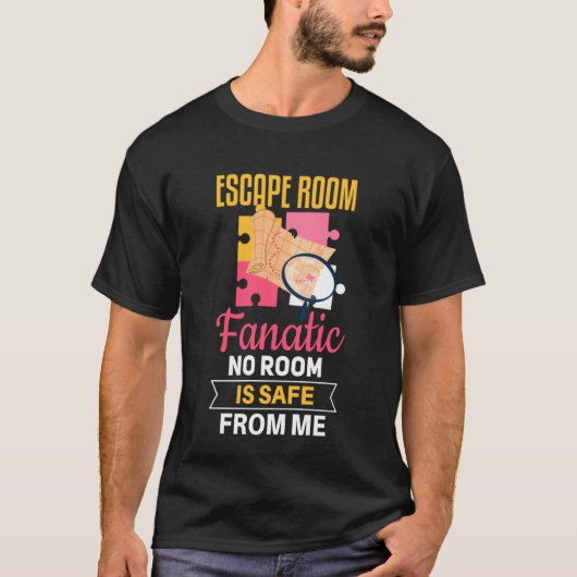 Cooles Escape Room Solver Sprichwort 1 T-Shirt (Vorderseite)