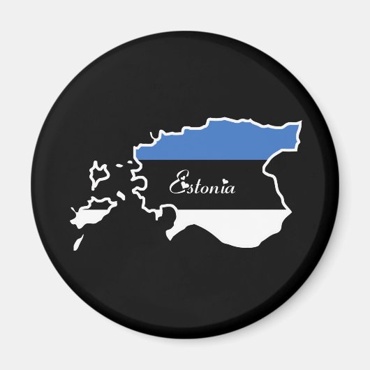 Cooles Estland Magnet (Vorne)