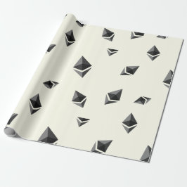 Cooles Ethereum Cryptocurrency Geschenkpapier