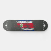 Cooles Fahnendesign Skateboard (Horizontal)
