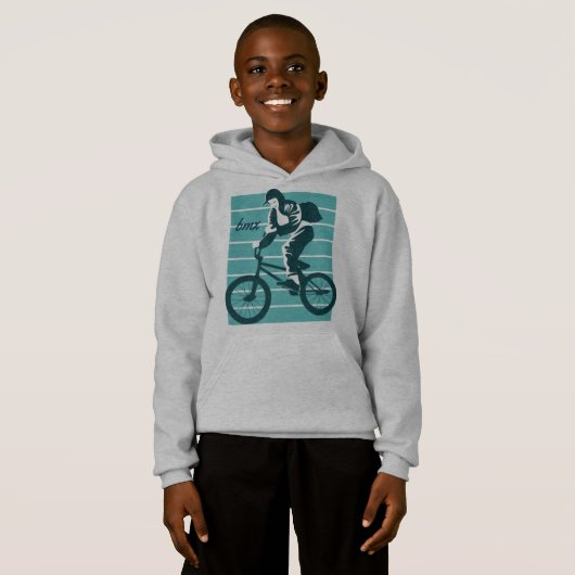 Cooles Fahrerdesign - BMX Hoodie (Vorne ganz)