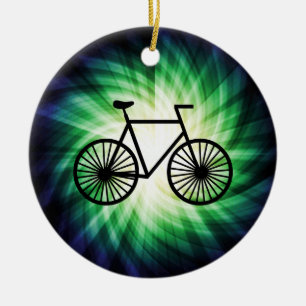 Cooles Fahrrad Keramik Ornament