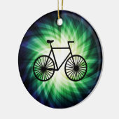 Cooles Fahrrad Keramik Ornament (Links)