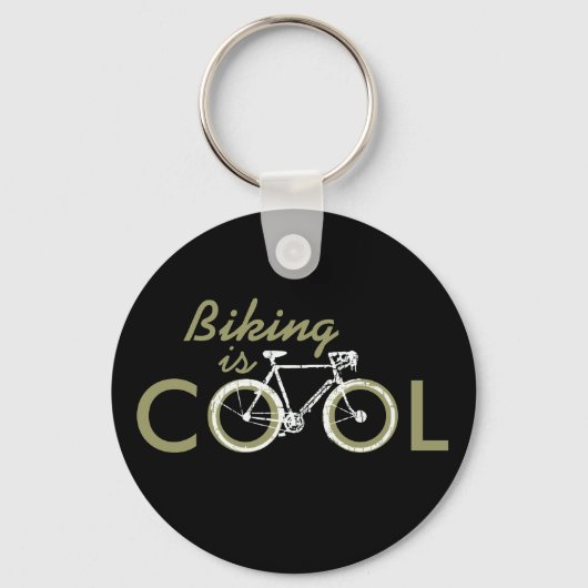 cooles Fahrrad Schlüsselanhänger (Vorderseite)