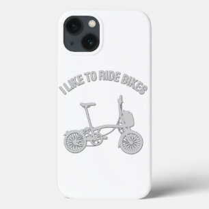 Cooles Fahrraddesign - Ich fahre gerne mit dem Fah Case-Mate iPhone Hülle