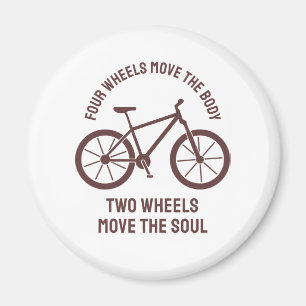 Cooles Fahrraddesign - Zwei Räder bewegen das Soul Magnet