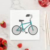 Cooles Fahrradpapier Napkins Serviette (Beispiel)