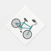 Cooles Fahrradpapier Napkins Serviette (Ecke)