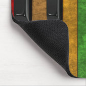 Cooles, farbenfroh antikes Grunge-Effekt-Klavier Mousepad (Ecke)