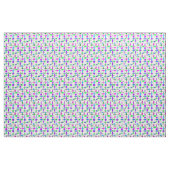Cooles Farbgitter Stoff (Fat Quarter (45,7 x 55,9 cm))