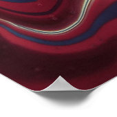 Cooles farbiges Abstraktes Poster (Ecke)