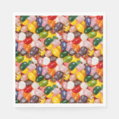 Cooles, farbiges Osterbrot Serviette (Vorderseite)