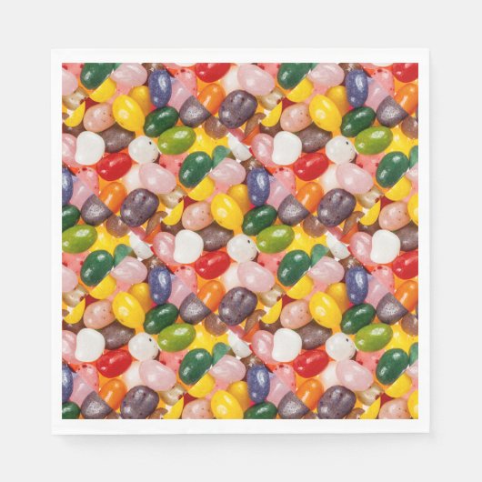 Cooles, farbiges Osterbrot Serviette (Vorderseite)