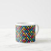 Cooles Farbmuster Espressotasse (Vorderseite Rechts)