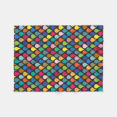 Cooles Farbmuster Fleecedecke (Vorderseite (Horizontal))