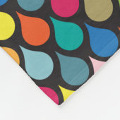 Cooles Farbmuster Fleecedecke (Ecke)