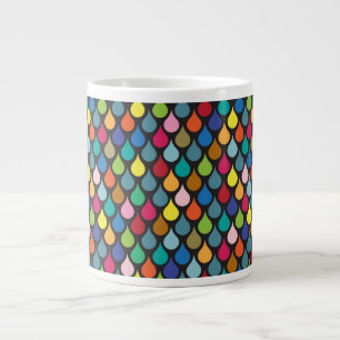 Cooles Farbmuster Jumbo-Tasse
